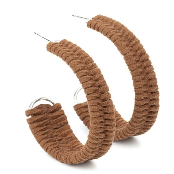 Boho Brown Rural Guru Earring - Picture 2 of 3